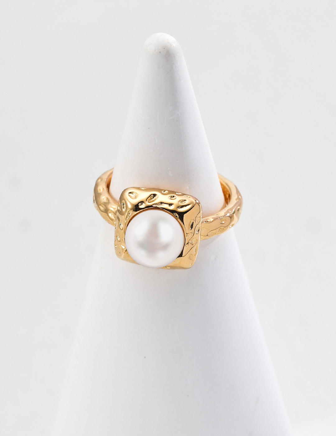 18K Gold S925 Silver - Aurora Pearl Ring