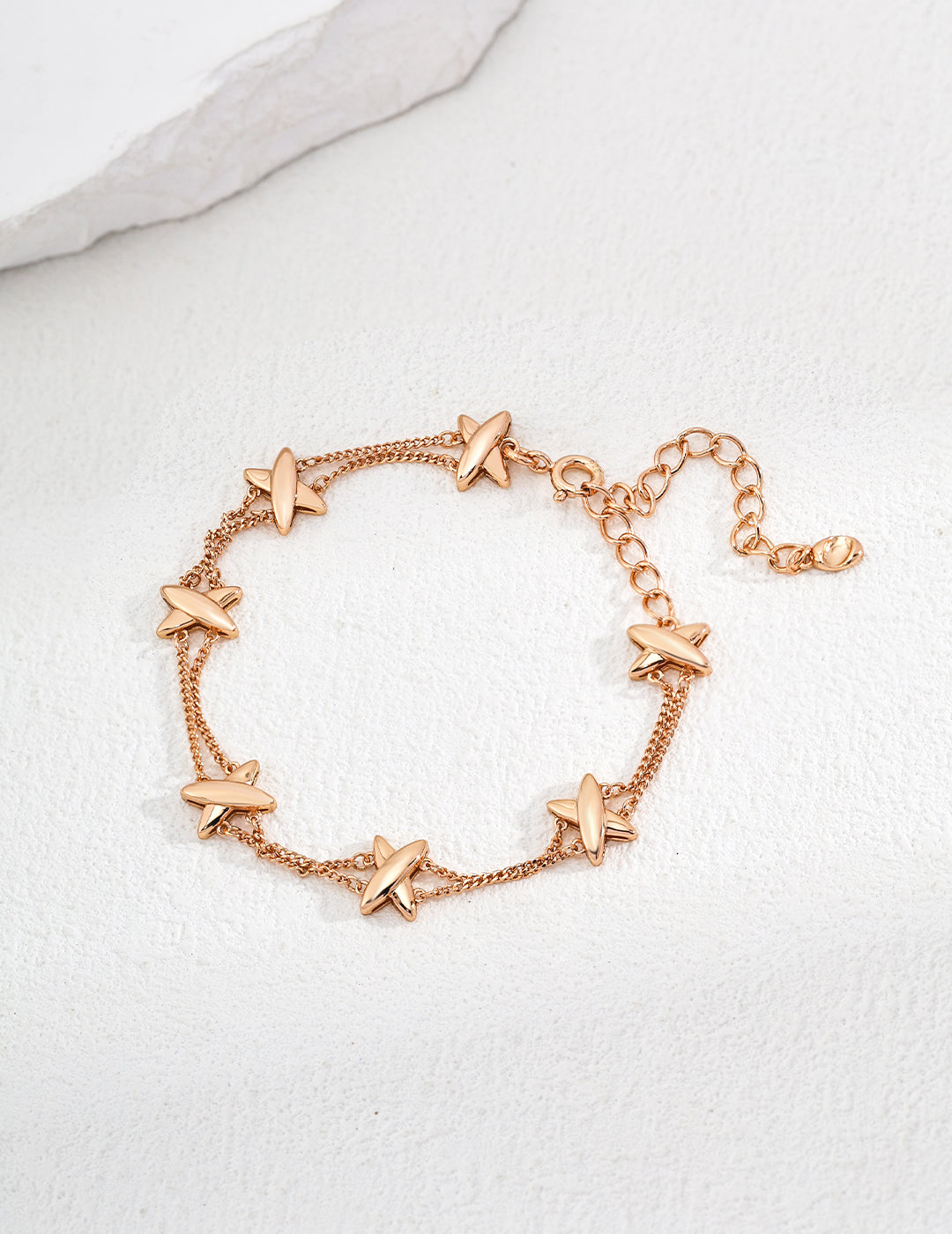 18K Gold, S925 Silver - Celeste Orbit Bracelet