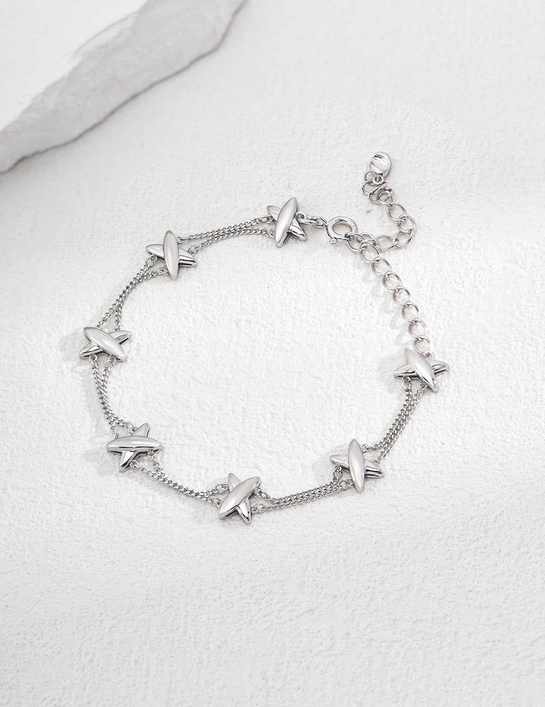 18K Gold, S925 Silver - Celeste Orbit Bracelet