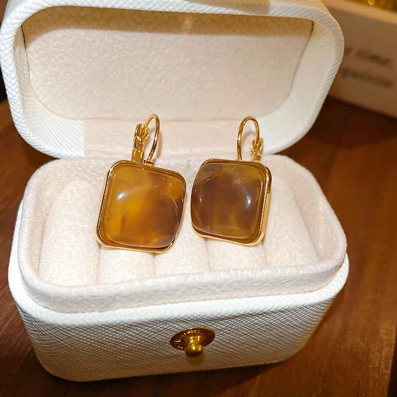 Mélade Luxe Resin Collection - Hoop Earrings