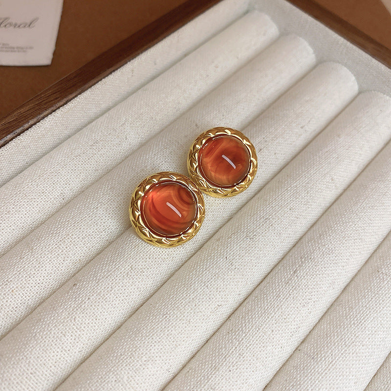 Mélade Luxe Resin Collection - Stud Earrings