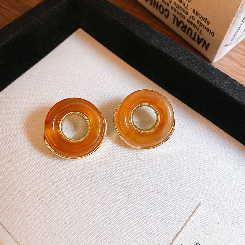 Mélade Luxe Resin Collection - Stud Earrings