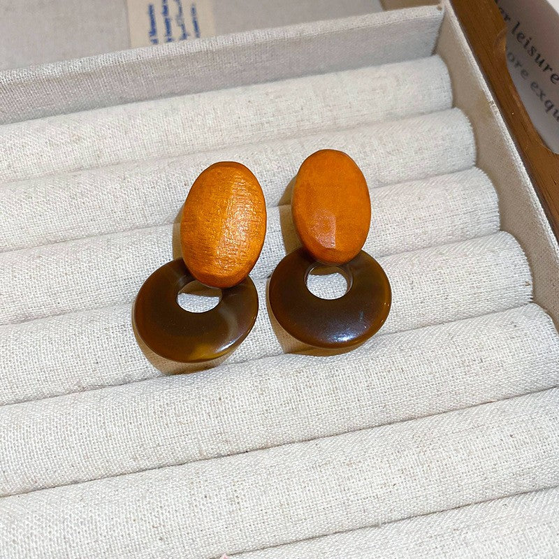 Mélade Luxe Resin Collection - Stud Earrings
