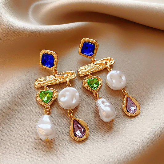 Elegant Pearl Collection - Drop Earrings