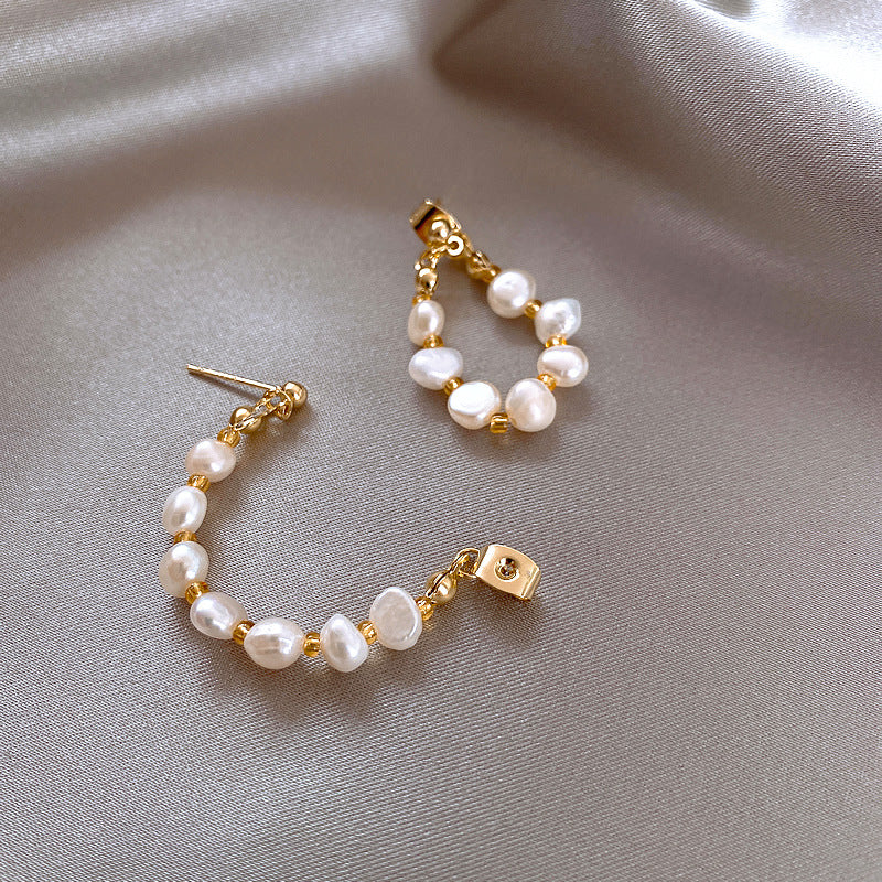 Elegant Pearl Collection - Drop Earrings