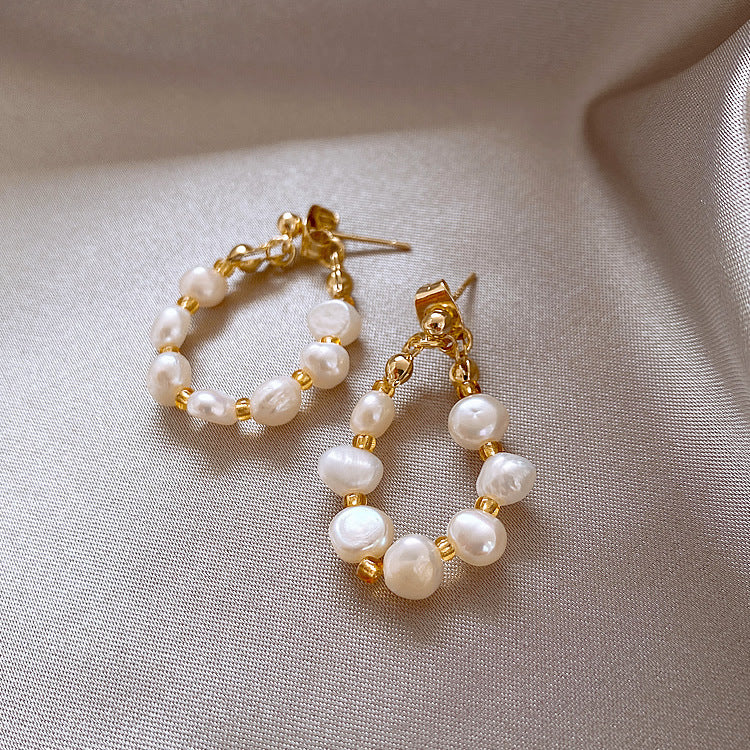 Elegant Pearl Collection - Drop Earrings