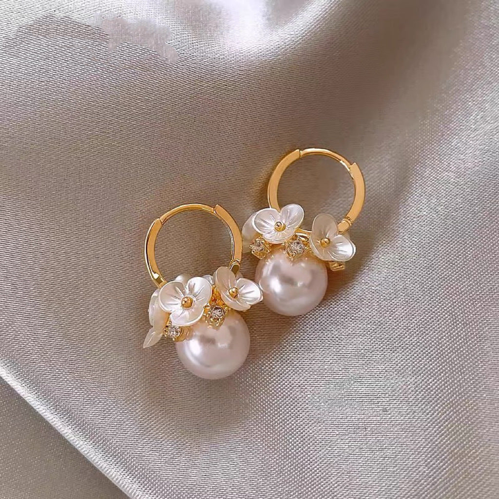 Elegant Pearl Collection - Drop Earrings