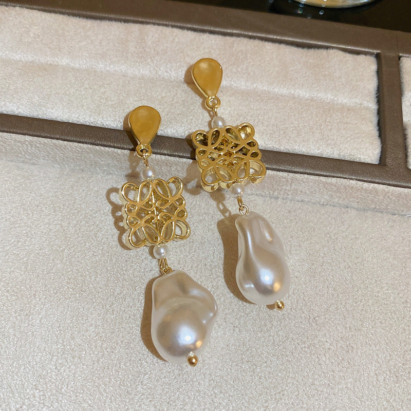 Elegant Pearl Collection - Drop Earrings