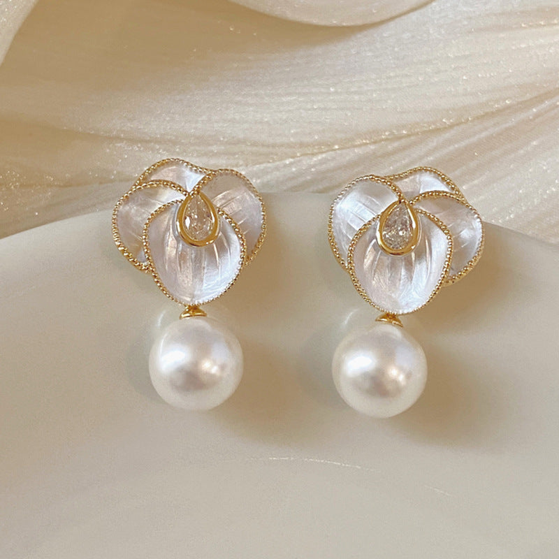 Elegant Pearl Collection - Drop Earrings