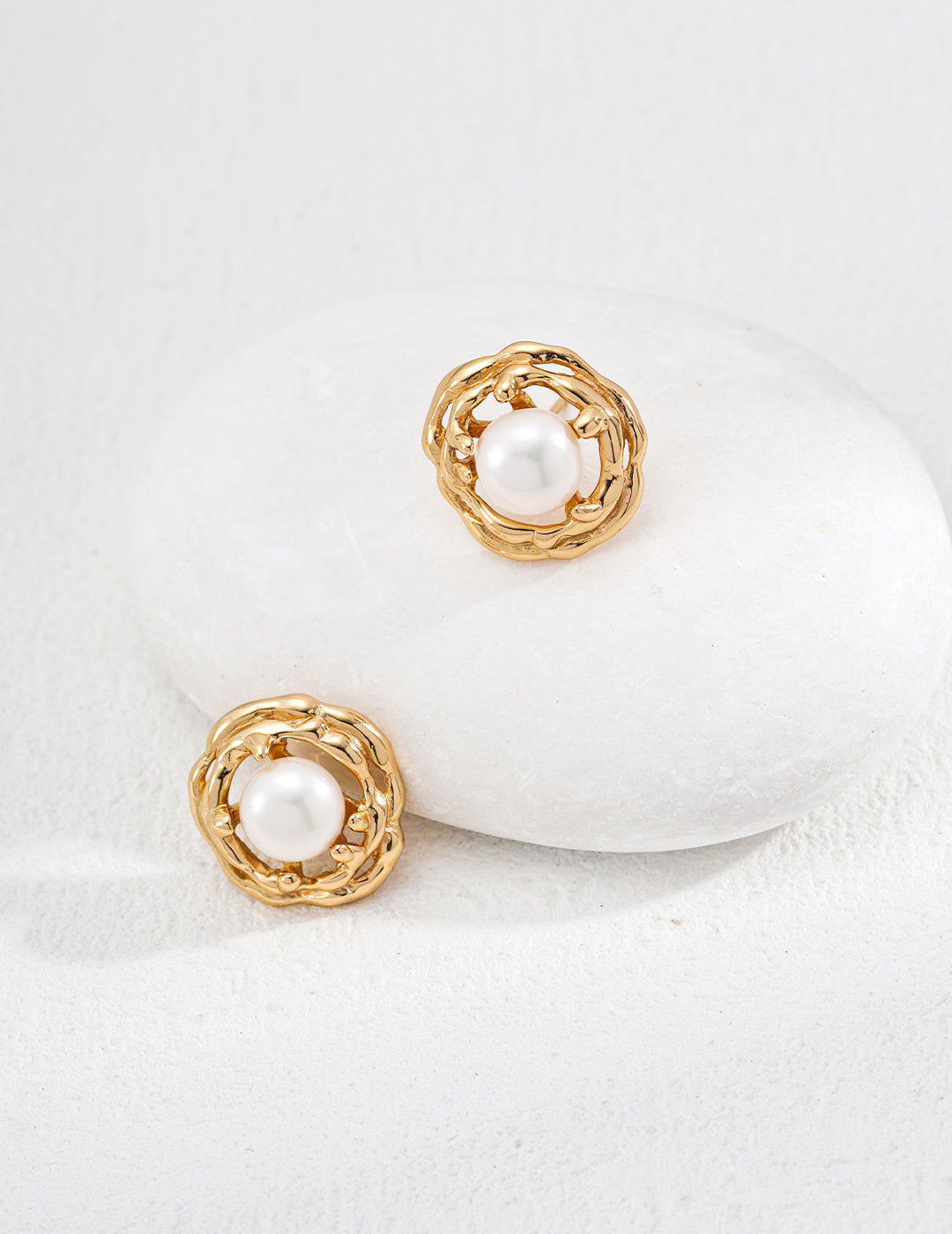 Pearl Earrings Stud