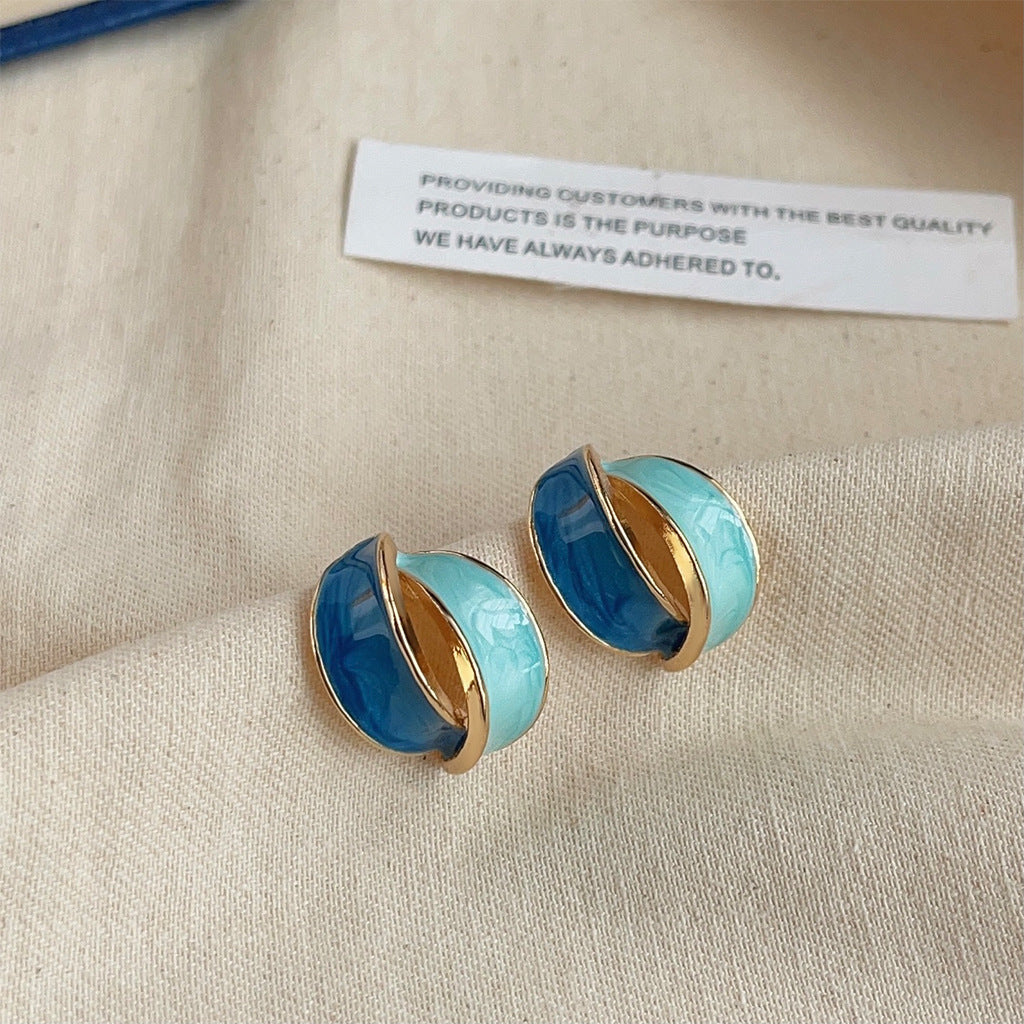 Azure Allure Earring Collection - Something Blue