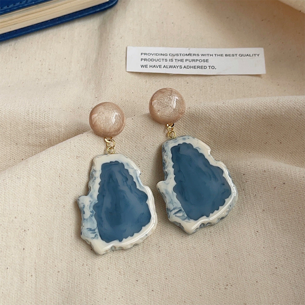 Azure Allure Earring Collection - Something Blue