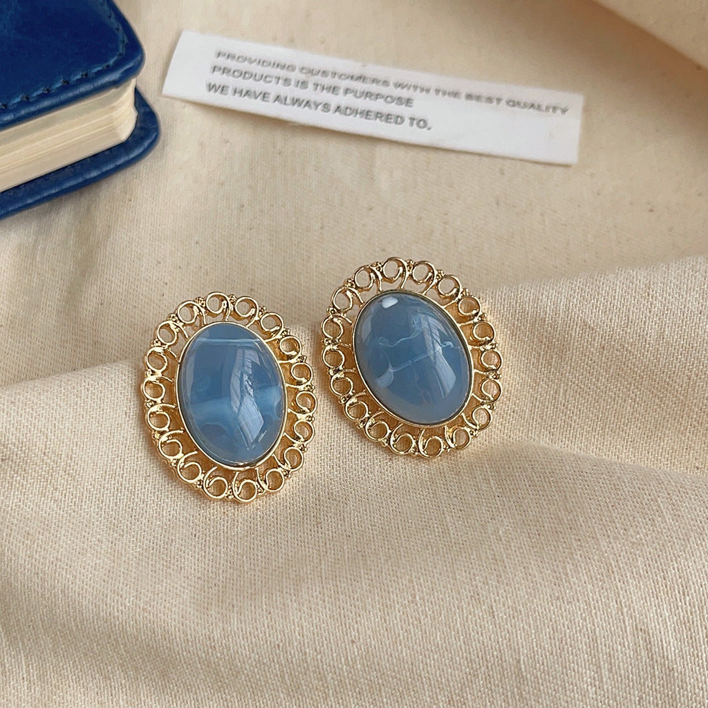 Azure Allure Earring Collection - Something Blue