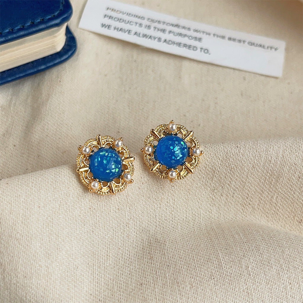 Azure Allure Earring Collection - Something Blue