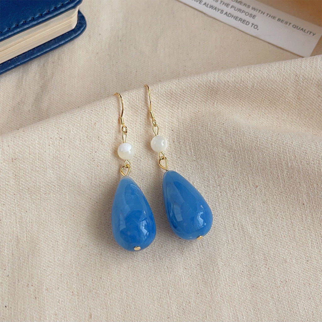 Azure Allure Earring Collection - Something Blue