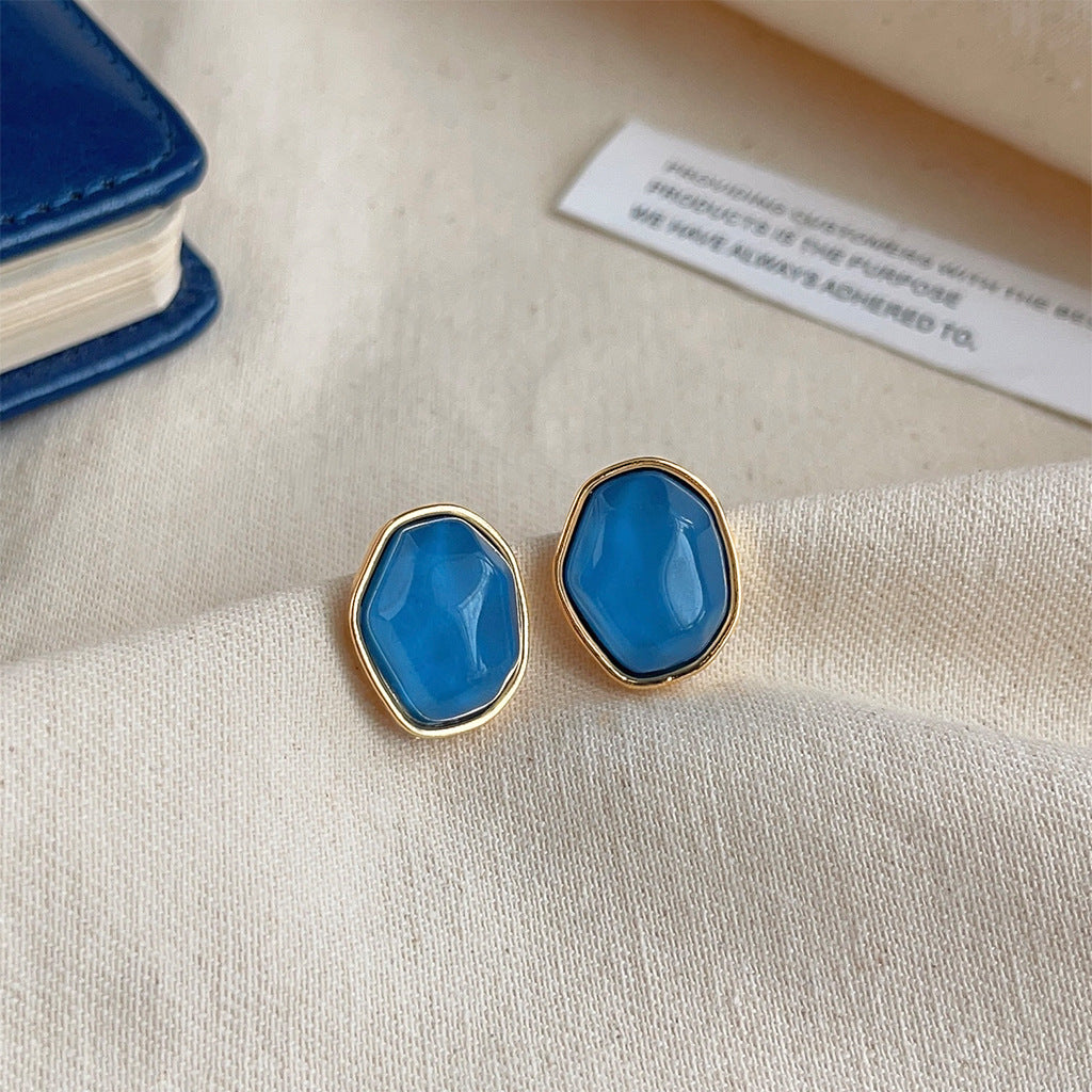 Azure Allure Earring Collection - Something Blue