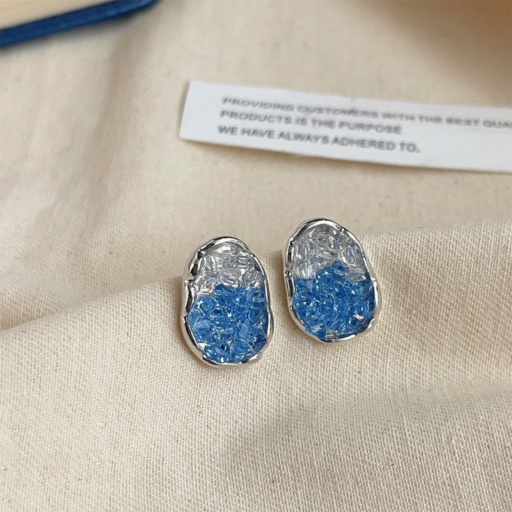 Azure Allure Earring Collection - Something Blue